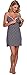 Italian Fashion IF Womens Maternity Night Dress Negra 0113 (Blue, S)