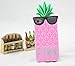 Price comparison product image Pink Victoria/'S Pineapple 3D Silicone Case Secret For Iphone Pink Silicon Cover Case For Iphone 5 5G