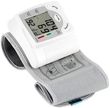Zywtrade Automatic Digital LCD Display Wrist Blood Pressure Monitor Heart Beat Rate Pulse Meter Measure White Convenient Carry