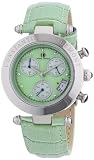 Constantin Durmont Damen-Armbanduhr XS Visage Chronograph Quarz Leder CD-VISL-QZ-LT-STST-GR