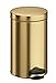 Produktbild Meliconi 14014903900 Abfalleimer, Stahlblech mit Eimer, Metall, Gold, 25 x 25 x 39 cm
