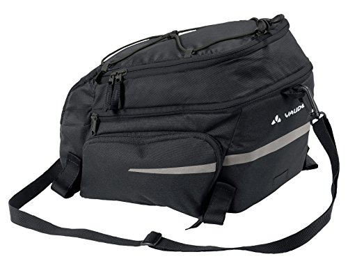 VAUDE Silkroad Plus (Snap-It) Gepäckträgertasche, Black, 22 X 24 X 29 cm