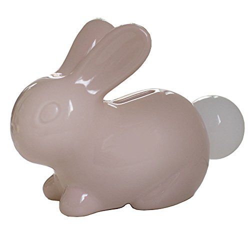 Preisvergleich Produktbild DOXUNGO Rubbit Sparschwein mit kleinen Nachtlicht USB Charge Multifunktions Spardose Nachttisch Energiesparend Lampen