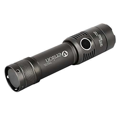 Taschenlampe VersionTech Einstellbare LED Handlampe, 18650 Akku, 1000 Lumen, 200m Effektiv Licht Reichweite, Wiederaufladbar Tragbar, Optimal für Haushalt, Camping, Angeln, Garage, Notfall, Stromausfall, Outdoor - 4