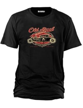 Wolkenbruch® T-Shirt Old Skool Hot Rod, Geahrhead Ride to Live, vers. Farben Gr.S bis 5XL
