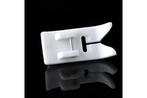 TXErfolg Piedino in teflon 4 Pezzi con rivestimento in teflon ultra scorrevole per macchina da cucire Brother Singer AEG Lervia Medion Victoria W6