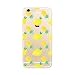 Produktbild iPhone 6/iPhone 6s(4.7) Hülle LaiXin Crystal Soft TPU Silikon Ultra Dünn Case Cover Premium Kratzfest Painted Muster-Schwarze und weiße Punkte Blume grünen Blättern