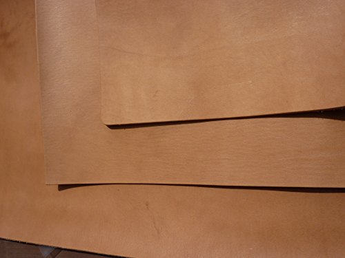 Lederstück „natur“, Rindleder,> A3 ca. 48,8 x 32,0 cm, pflanzlich gegerbt, ca. 2,5 mm (> A 3) - 9