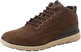  Geox U Hallson A, Botas Chukka para Hombre, (Dk Coffee/Black C6t9b), 42 EU