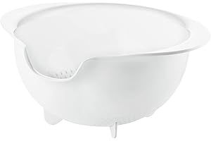 Fratelli Guzzini Scolatutto Versa Facile All-In Kitchen Active Design, Bianco, 29.5 x 25.5 x h12.5 cm