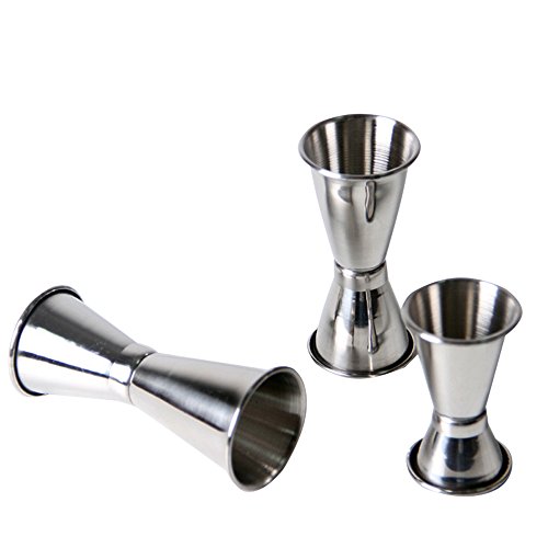 mylifeunit Jigger Set, Edelstahl Double Jigger Set, Set von 3