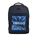 Produktbild LED Dynamischer Rucksack Tragbare Werbung Schultasche Mobile Werbetafeln Leichte Walking Werbung Bildschirm Für Jungen Mädchen Männer Frauen
