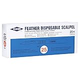 Feather Einmalskalpelle Fig. 25 20 St.