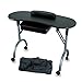Lillyvale® Portable Folding Foldable collapsible Manicure Table Nail Technician Workstation Art Desk Pull Out Drawer + Carry Bag + Wrist Rest