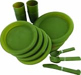 Highlander CP020-BL - Utensilio para Hoguera para Acampada, Color Verde, Talla Talla única