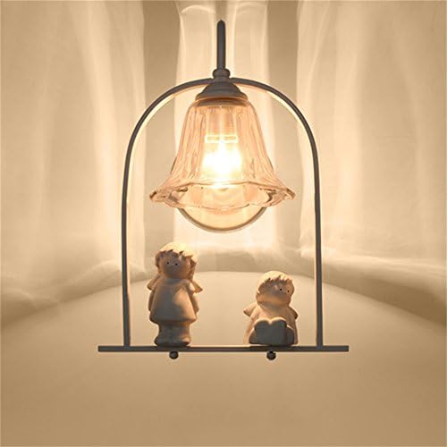 Creative Violin Angel Wall Lamp, Children's Night Light, European Fashion Hotel Room Bedside Wall Sconce Simple Decorative Wall Lamp