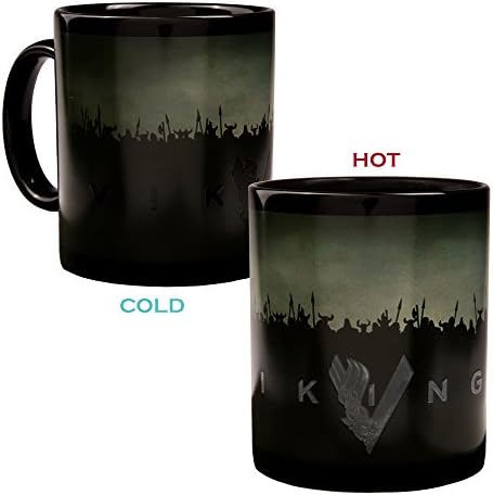 The Vikings Heat Reactive Color Changing Coffee Mug