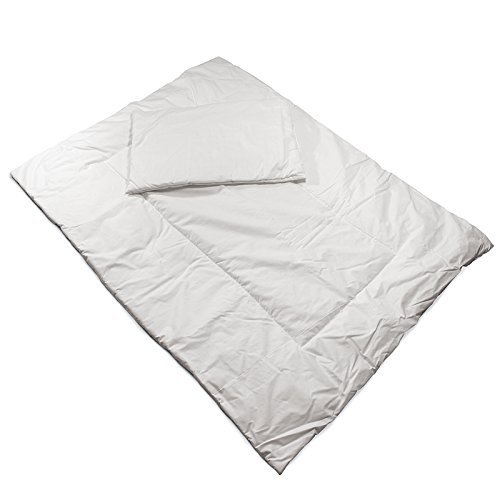 Bedding Baby Pillow 40 x 60 + Cover 120 x 90 Duvet stain resistant white