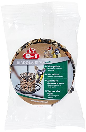8in1 Birdola Ring Menu, hochwertiger Futterring für heimische Wildvögel, 1 Packung (1 x 130 g)