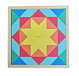 Holzpuzzle Mosaik mit 3D Effekt, fördert die Konzentration und die Ausdauer des Kindes und regt die Phantasie an