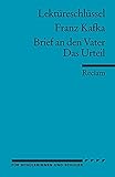 Image de Lektüreschlüssel zu Franz Kafka: Brief an den Vater. Das Urteil (Reclams Universal-Bibliothek)