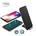 Produktbild Fast Wireless Charger wofalo 2 in 1 Qi Wireless Ladegerät Kabellose Induktive Ladestation für iPhone X / 8 Plus / 8, Samsung Galaxy S9/S9 Plus/Note 8 / S8/ S8 plus/ S7 / S7 Edge/ S6/ Note 5 und alle Qi-fähige G
