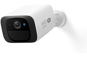 eufy Security SoloCam C210, zewnętrzna kamera monitorująca, rozdzielczość 2K, bez kosztów miesięcznych, bezprzewodowa, 2,4 GHz WLAN, kompatybilna z HomeBase 3, bezpłatne użytkowanie (1-cam)