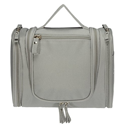 Fetoo Faltbare Kulturbeutel Kulturtasche Waschtasche Toiletry Bag Kosmetiktasche Zum Aufhängen für Reise Urlaub, wasserdicht