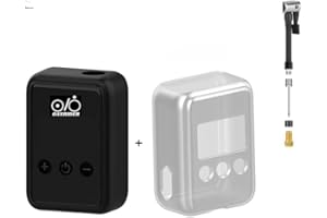 OAXYS Mini Bomba Bicicleta Portatil y Electrica con Bateria Super Ligera y Ultra Pequeña - Mini Inflador de Ciclismo para Bicicletas Mountain Bike - Airpump