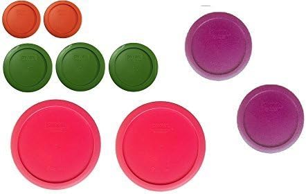 Pyrex Simply Store Replacement Lids for 18 Piece Storage Set - Lids only by Tanu Collections