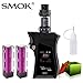 Produktbild E Zigarette Starter Set Kein Nikotin, SMOK Mag Kit mit TFV12 Prince Tank, 225W E Shisha mit 2 * EFest-Akkus (Schwarz Gewehr Metall)