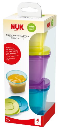 NUK Fresh Foods Frischebehälter zur Aufbewahrung von Babynahrung in 3 Größen - 2