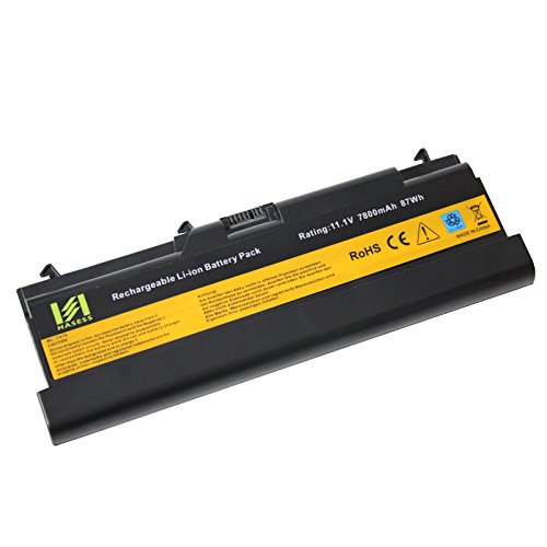 HASESS Hoch Perfürmance 7800mAh/87wh Ersatz Laptop Batterie Notebook Akku LG Samsung Zellen für Lenovo ThinkPad E40 E50 L410 L420 L510 L520 L412 L412 SL410 SL510 T410 T510 T520 W510 W520 fits P/N 57Y4186 42T4791 51J0499 – 12 Monate Garantie - 3