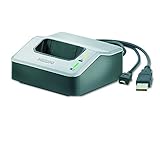 Die USB-Docking-Station lädt die Akkus Ihres Pocket Memo Diktiergerätes auf, damit es stets betriebsbereit ist. Der Ladevorgang dauert nur 2,5 Stunden.