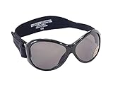 BabyBanz BLACK Retro Sunglasses, 0-2 years, 100% UVA Protection