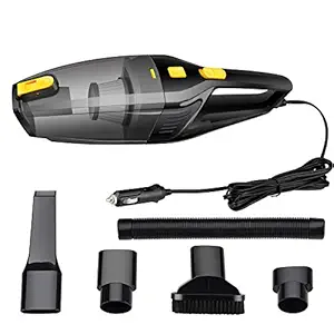 Voroly High Power 6000PA 150W 12V Auto Vacuum Cleaner for Car Portable Wet Dry Vacuum Cleaner for Dust Quick Car Cleaning, 14.8FT Power Cord, HEPA Filter