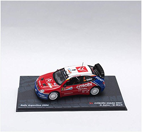 1:43 RALLY COCHE : CITROEN XSARA WRC SAINZ / MARTI RALLY ARGENTINA 2004 IXO 1/43 RALLYE