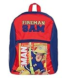 En parte con estampado goma Sam el bombero Mochila para Chicos Azul