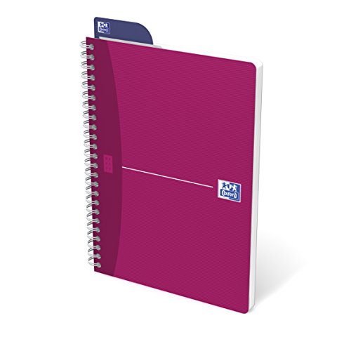 OfficeCentre Oxford Office Beauty - Cuadernos de anillas  A5  180 p  ginas   multicolor - Pack de 5 unidades