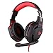 Produktbild granvela® G2100 Stereo Gaming Over-Ear-Headset PC mit Mikrofon, Lautstärkeregler, Bass, geräuschisolierend, LED-Leuchten und Vibration Funktion schwarz