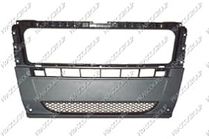 PRASCO FT9301012 FIAT - DUCATO - 08/06-05/14 PARAURTI ANTERIORE CENTRALE NERO-CON GRIGLIA