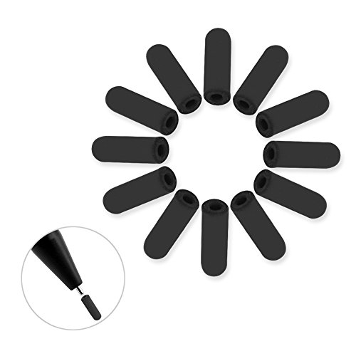 Salute Ein Dutzend Soft-Ersatzspitzen Eingabestifte Kappe für 2,3 mm Hochpräzisions -Zeichnungs-Feder (Nur Fit / Für Salute Aktive Kapazitive Eingabestifte)