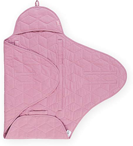 Preisvergleich Produktbild Jollein Wickeldecke Graphic Quilt Malve Wickeldecke Graphic Steppdecke Malve Wickeldecke Graphic Quilt Malve