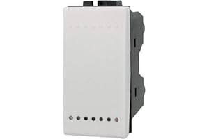 A2ZWORLD Pulsante Compatibile Con Bticino Living Light (Bianco)