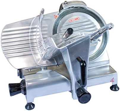 Chicago Food Machinerycfm-10 Deli Meat Slicer, Stainless Steel, 10"