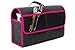 Produktbild Kofferraumtasche 50x16x21 mit Klettverschluss Organizer Werkzeugtasche Autotasche Toolbag Rand aus Verstärkten Polymer Stoff in 6 Verschiedenen Farben (Pink) aus Hochwertigen Teppichboden Stoff