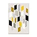 Produktbild jzxjzx Abstrakte handgemalte quadratische Triptychon Wohnzimmer Studie hängende Malerei dekorative Malerei rahmenlosen Kern 3 50 * 70cm