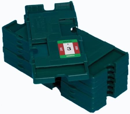 Bridge Duplicate Boards - Green - Set of 32