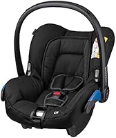 Maxi-Cosi Citi Babyschale (in Kombination mit allen Maxi-Cosi und Quinny-Kinderwagen und Buggys flexibel einsetzbar, Leichtgewicht und f&uuml;r das Flugzeug zugelassen, Gruppe 0+, bis 13 kg) black raven