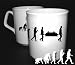 Produktbild Shirtzshop BESTATTER Bestattung Beerdigung Urne Sarg Evolution BÜROTASSE BUEROTASSE TASSE KAFFETASSE MUG